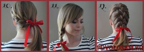 Здесь находятся 15 невероятно шикарных вариантов прически с лентами, фото которых, наглядно покажут вам, как украсить вашу шевелюру. 03 Здесь находятся 15 невероятно шикарных вариантов прически с лентами, фото которых, наглядно покажут вам, как украсить вашу шевелюру. 03