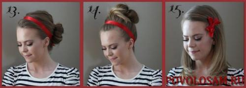 Здесь находятся 15 невероятно шикарных вариантов прически с лентами, фото которых, наглядно покажут вам, как украсить вашу шевелюру. 04 Здесь находятся 15 невероятно шикарных вариантов прически с лентами, фото которых, наглядно покажут вам, как украсить вашу шевелюру. 04