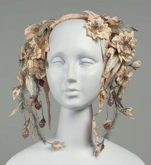 Украшения из цветов в XIX веке. 01 Украшения из цветов в XIX веке. 01