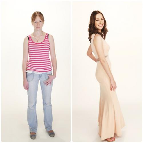 Прическа. Таня - обладательница густых волос, которые просто неприлично прятать в хвостик. 01