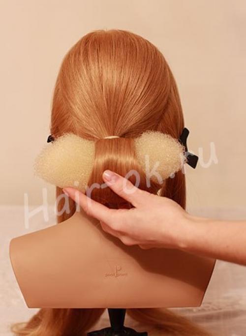 Шикарная вечерняя прическа с двумя косами? 02