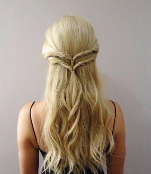 Легкая прическа.   Сохрани себе, чтобы не потерять. 04