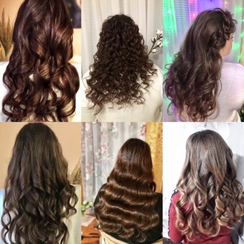 Подборка свадебных, вечерних причёсок и виды укладок 2022 г. 04