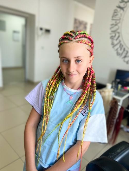 Дети, более сложные виды плетений часть 2. 05