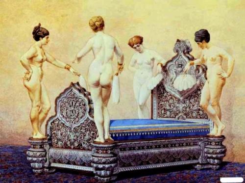 Кровать садика Мухаммада хана аббаси IV. 03 Кровать садика Мухаммада хана аббаси IV. 03