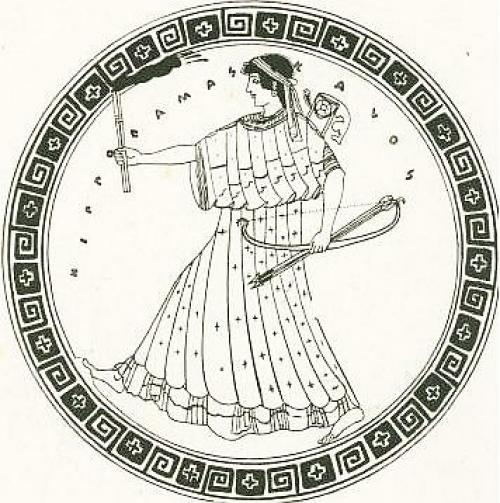 Богиня охоты Артемида. 02 Богиня охоты Артемида. 02