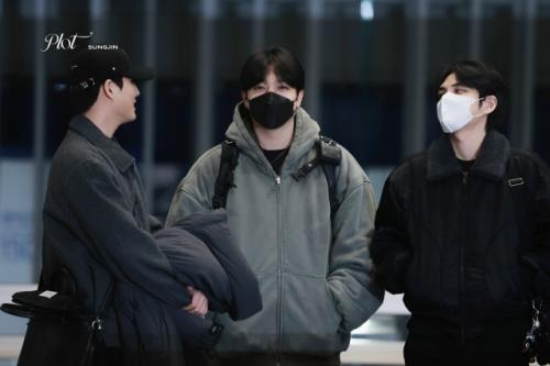 190126: сонджин из Day6 подстриг волосы. 03