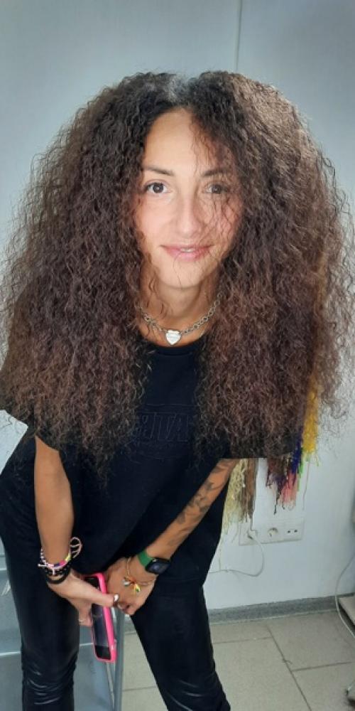 Это будет пост про снятие афро кудрей. 01