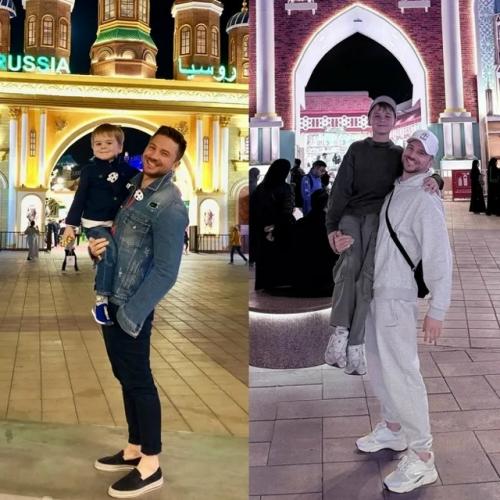 Мы Вернулись: Сергей Лазарев повторил семейные фото с сыном в Дубае спустя 7 лет. 01