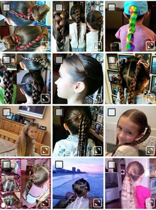 Одинокий папа учит отцов плести косички дочерям. 02 Одинокий папа учит отцов плести косички дочерям. 02