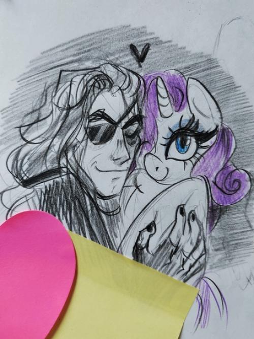 Немного быстрых зарисовок персонажей из скетчбука и альбома с: 01