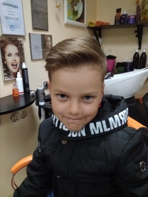 Модная детская стрижечка. 01