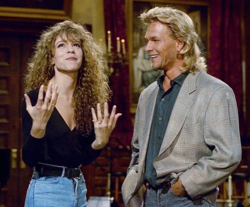 Патрик суэйзи и марая кери, 1990. 03