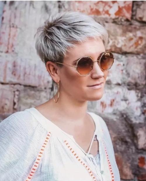 Очень модные, короткие стрижки этого года. 03