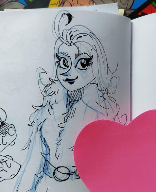 Немного быстрых зарисовок персонажей из скетчбука и альбома с: 07