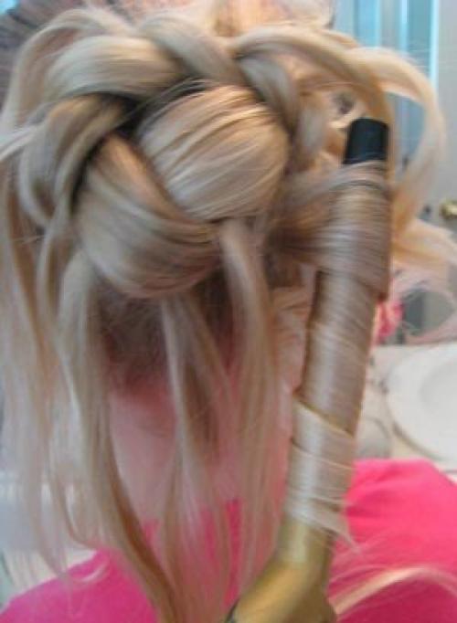 Вечерняя прическа для девочки. 05 Вечерняя прическа для девочки. 05