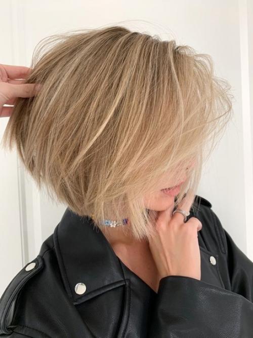 Тренд 2023-2024.  Конический боб. 01