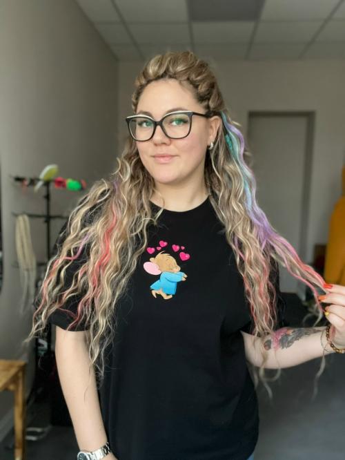 3 Д кудри - новинка.
