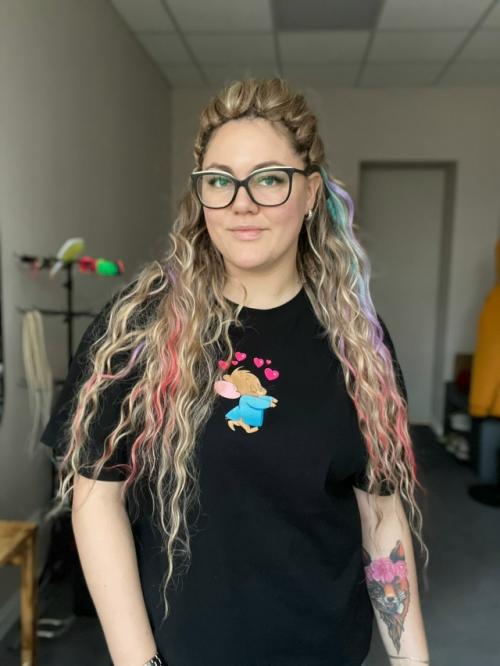 3 Д кудри - новинка. 01