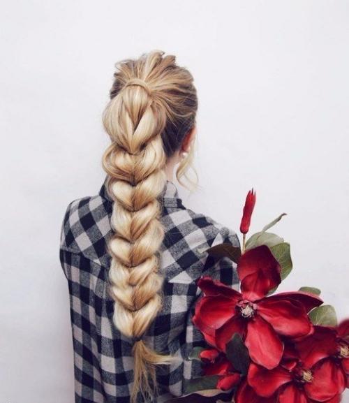 Коса на резинках! 09