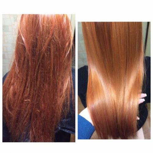 Предновогодняя акция?  Полировка волос+ питание маслом - 50 гривен? 01