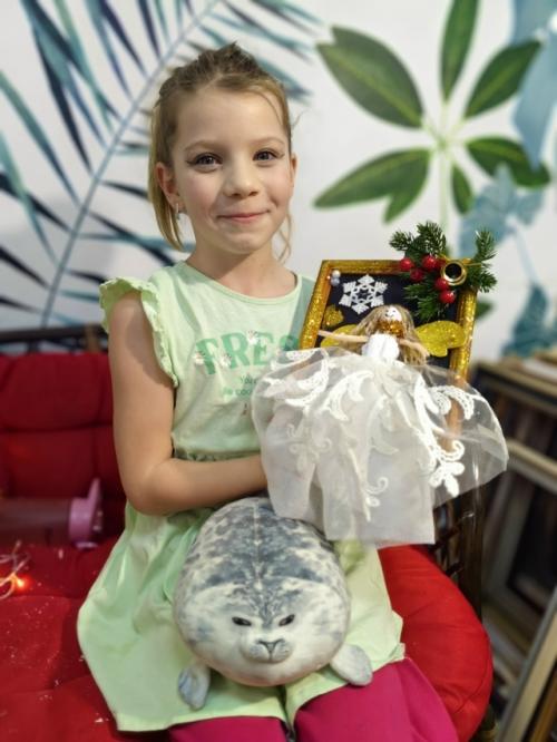 Наш фото - отчет с воскресного мк по созданию Ангела в фото - рамке. 02