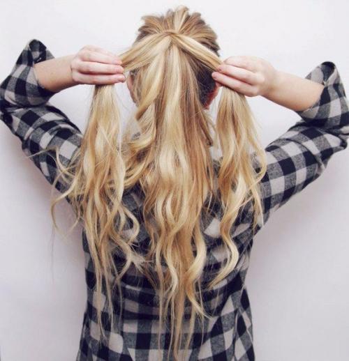 Коса на резинках! 02