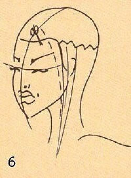 Схема женской стрижки Каскад? 06