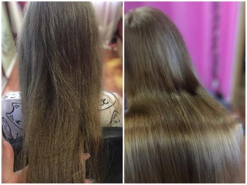 Предновогодняя акция?  Полировка волос+ питание маслом - 50 гривен? 02