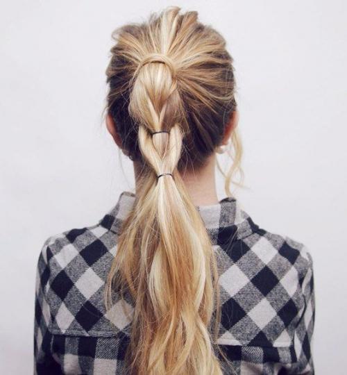 Коса на резинках! 05