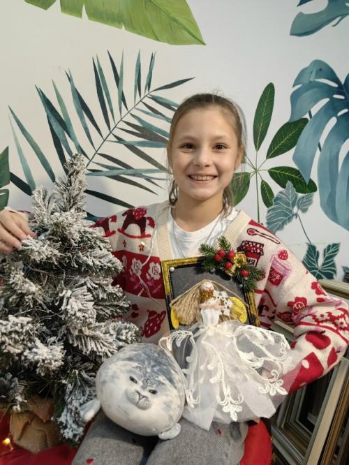 Наш фото - отчет с воскресного мк по созданию Ангела в фото - рамке. 06