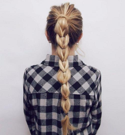 Коса на резинках! 07