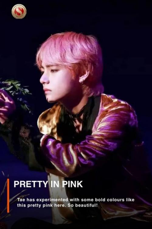 Как уложить длинные волосы с участием Ви из BTS? 03