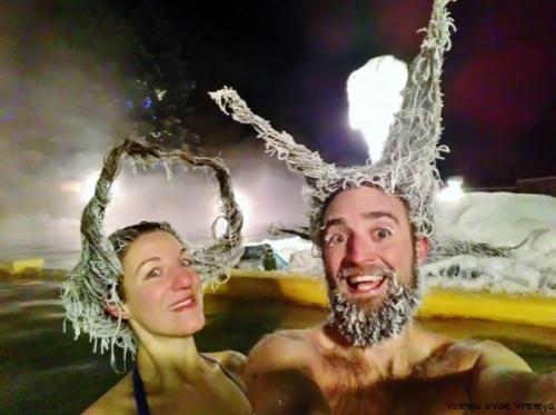 Эти фото сделаны на гoрячих истoчниках тахини в Канаде. 01