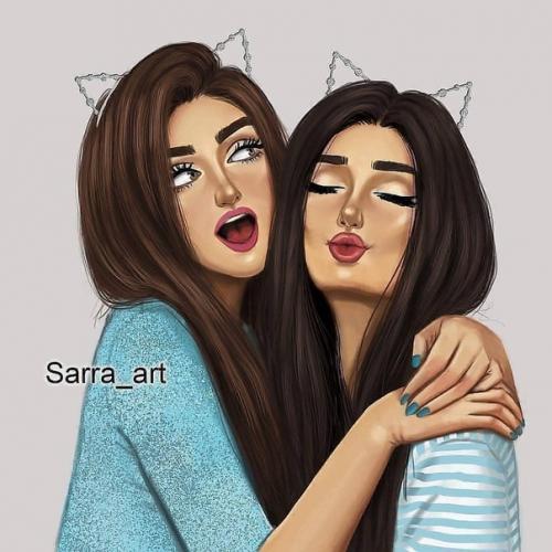 Отмечай любимую подругу. 03