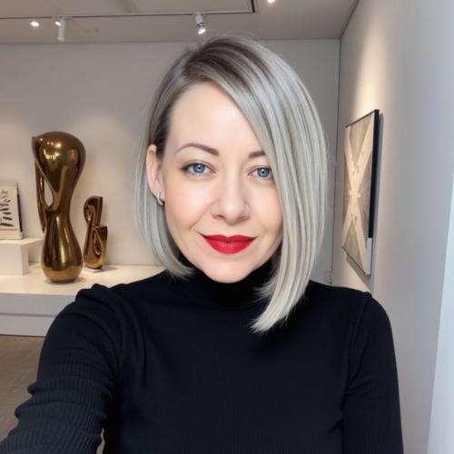 Ну все уже с искусственным интеллектом поигрались интересно примерить разные образы, прически и цвет волос. 06