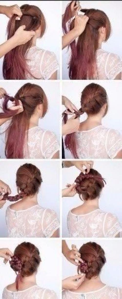 Уроки быстрых и красивых причесок? 03