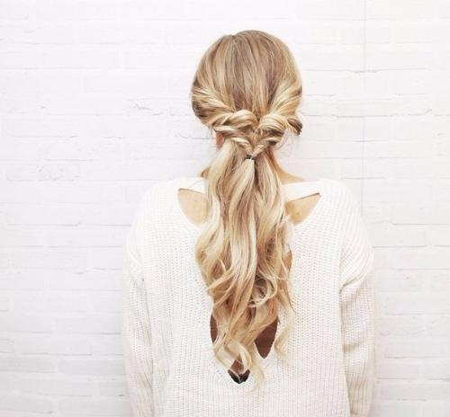 Красивая прическа за 3 минуты! 05