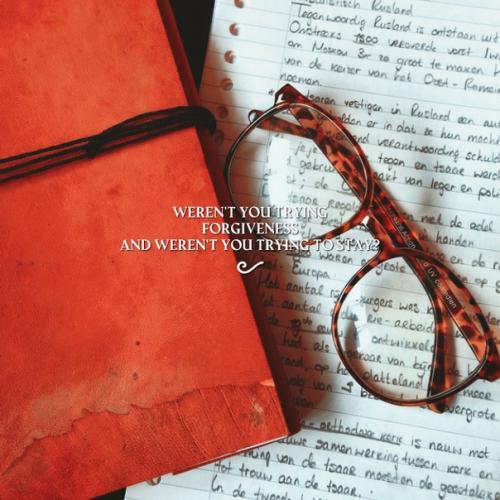 All you Want is to Play at Playing God, But I'm Falling in, I'm Falling out. 03