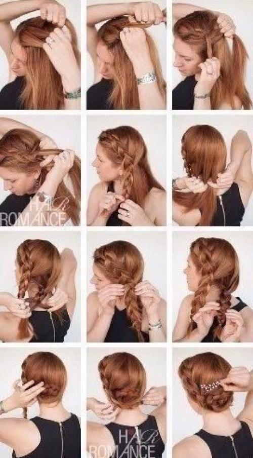 Уроки быстрых и красивых причесок? 02