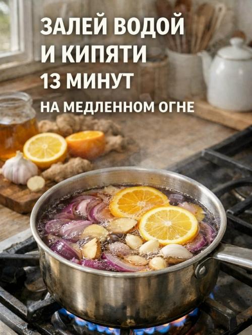 Этот рецепт варили ещё наши бабушки, когда начинался кашель и першило горло. 03