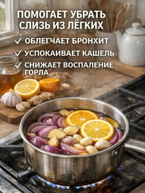 Этот рецепт варили ещё наши бабушки, когда начинался кашель и першило горло. 01