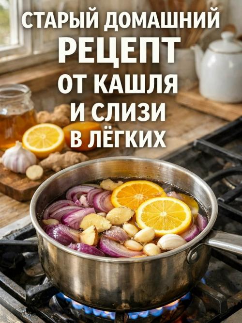 Этот рецепт варили ещё наши бабушки, когда начинался кашель и першило горло. 
