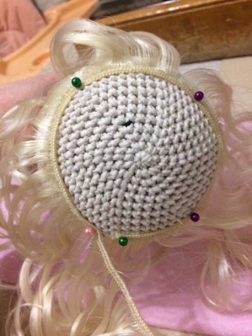 Мк Прическа кукле из тресс. 01 Мк Прическа кукле из тресс. 01