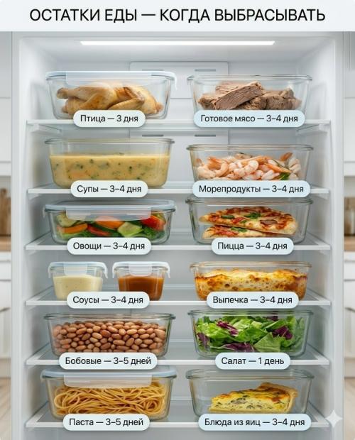 Храните еду в холодильнике … но уверены ли вы, что делаете это правильно? 
