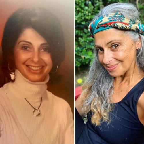 Блогер Джоанна (59 лет) пропагандирует естественное старение и отказ от окрашивания волос, а также вдохновляет своих ровесниц принять свой возраст. 02