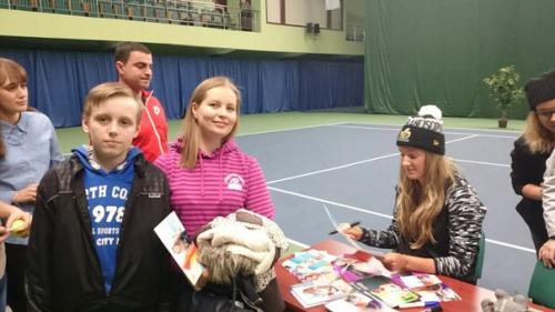 Первая встреча состоялась виктории азаренко с болельщиками! 01 Первая встреча состоялась виктории азаренко с болельщиками! 01