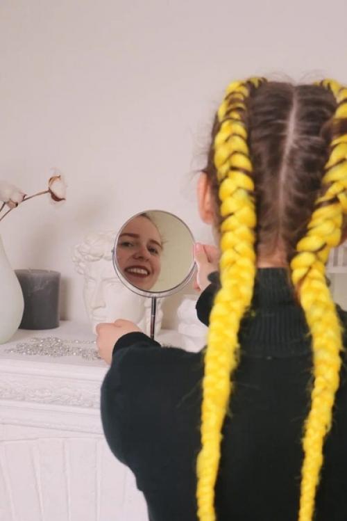 Это первые драконы (или боксерские косы/ брейды) спустя 2, 5 года. 01