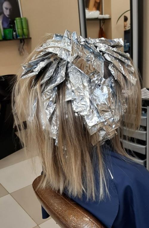 Любое окрашивание рано или поздно коррекции требует. 02