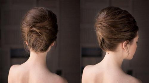 Ракушка. Прическа ракушка покорит и 2021 год. 03